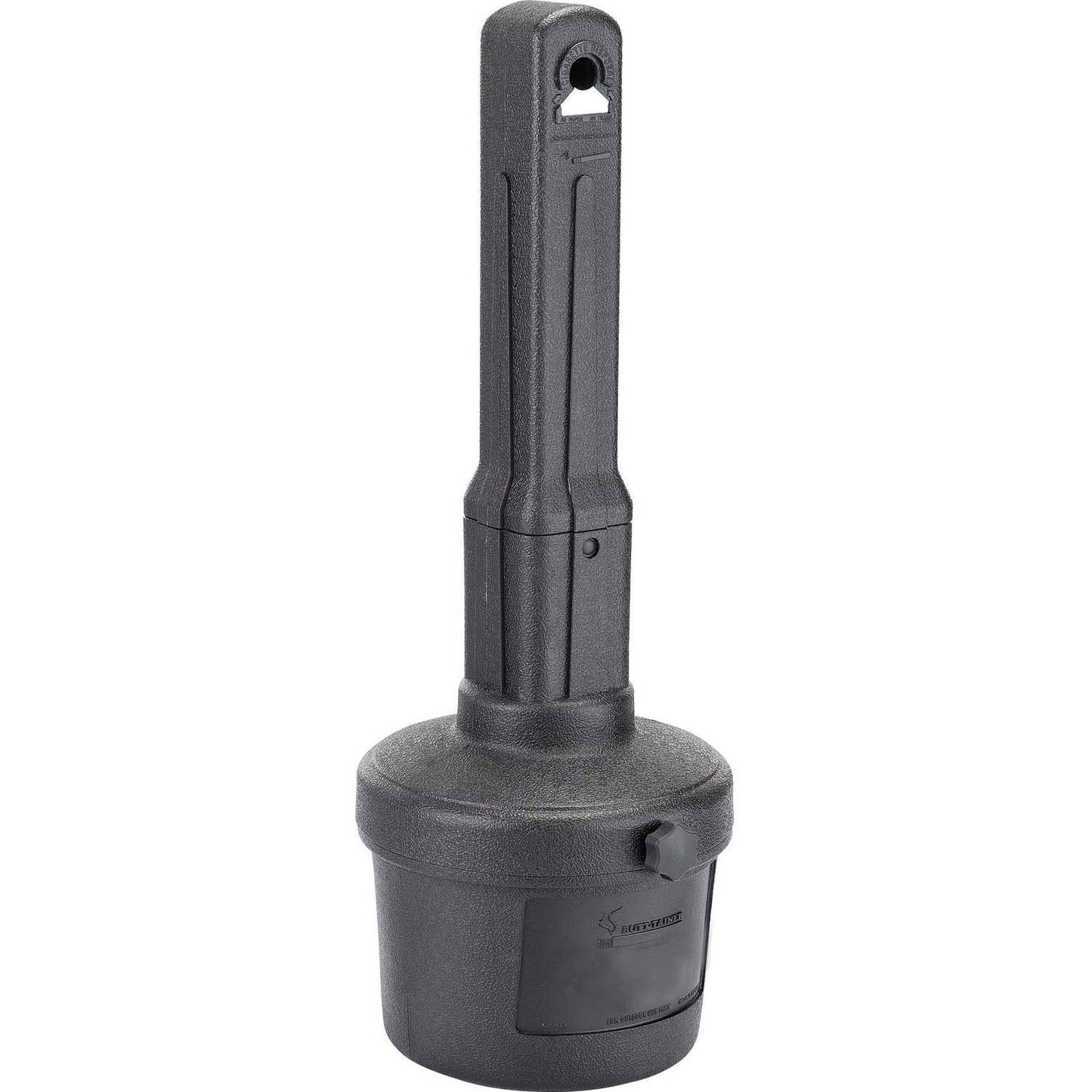 Global Industrial Outdoor Ashtray, 1-1/2 Gallon, Black (WB261391BK)
