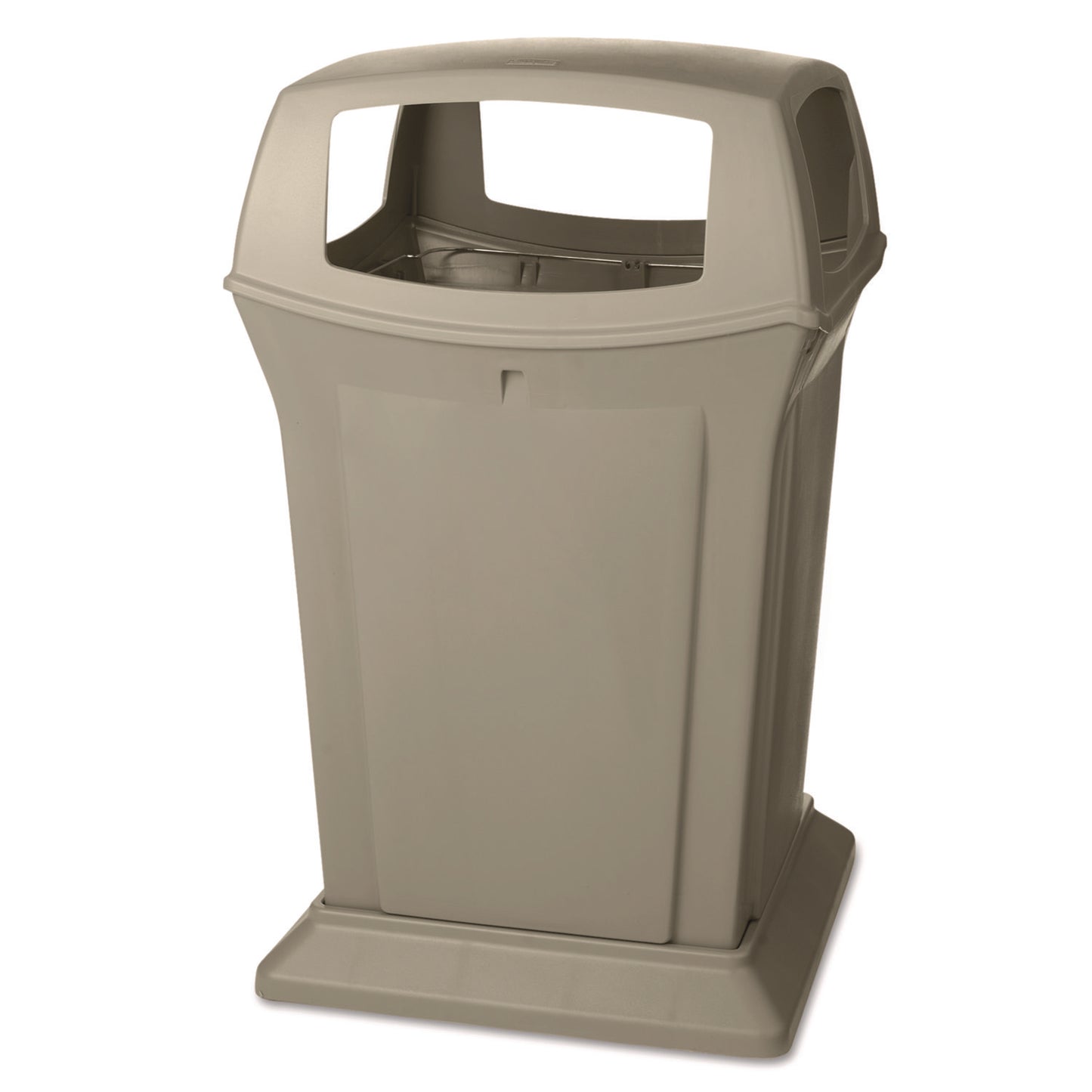 Rubbermaid® Commercial Ranger Fire-Safe Container, 45 gal, Structural Foam, Beige (RCP917388BEI)