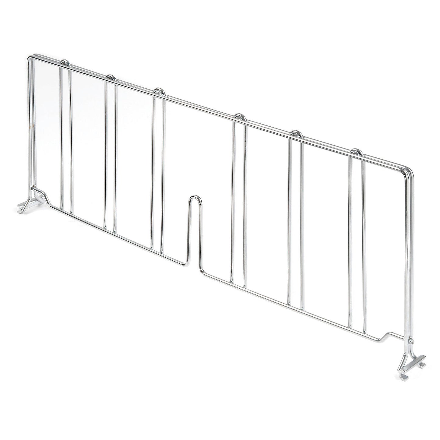 Nexel Chrome Divider, 36"D x 12"H (WBAD836C)