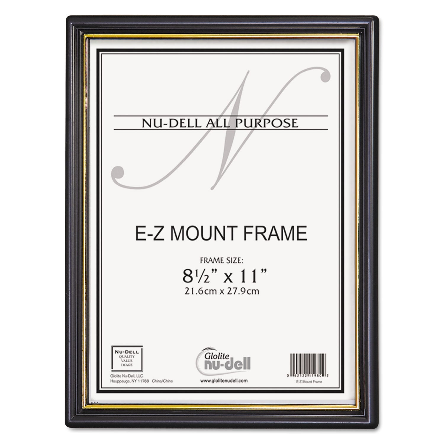 nudell-plastics-ez-mount-document-frame-w-trim-accent-num-nud11818_1