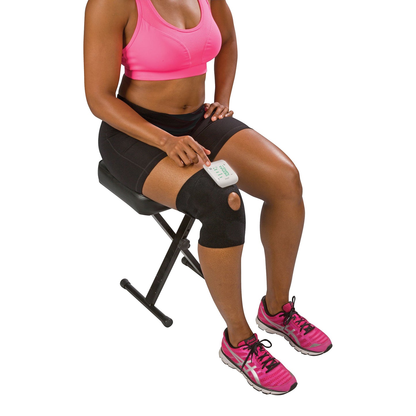 Veridian Healthcare® TENS Unit with Heat Conductive Knee Wrap Single-Channel (1226081_EA)