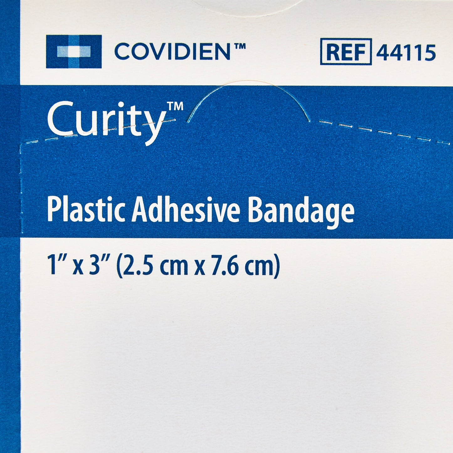 Curity™ Adhesive Strip 1 X 3 Inch Plastic Rectangle Tan Sterile (734673_BX)