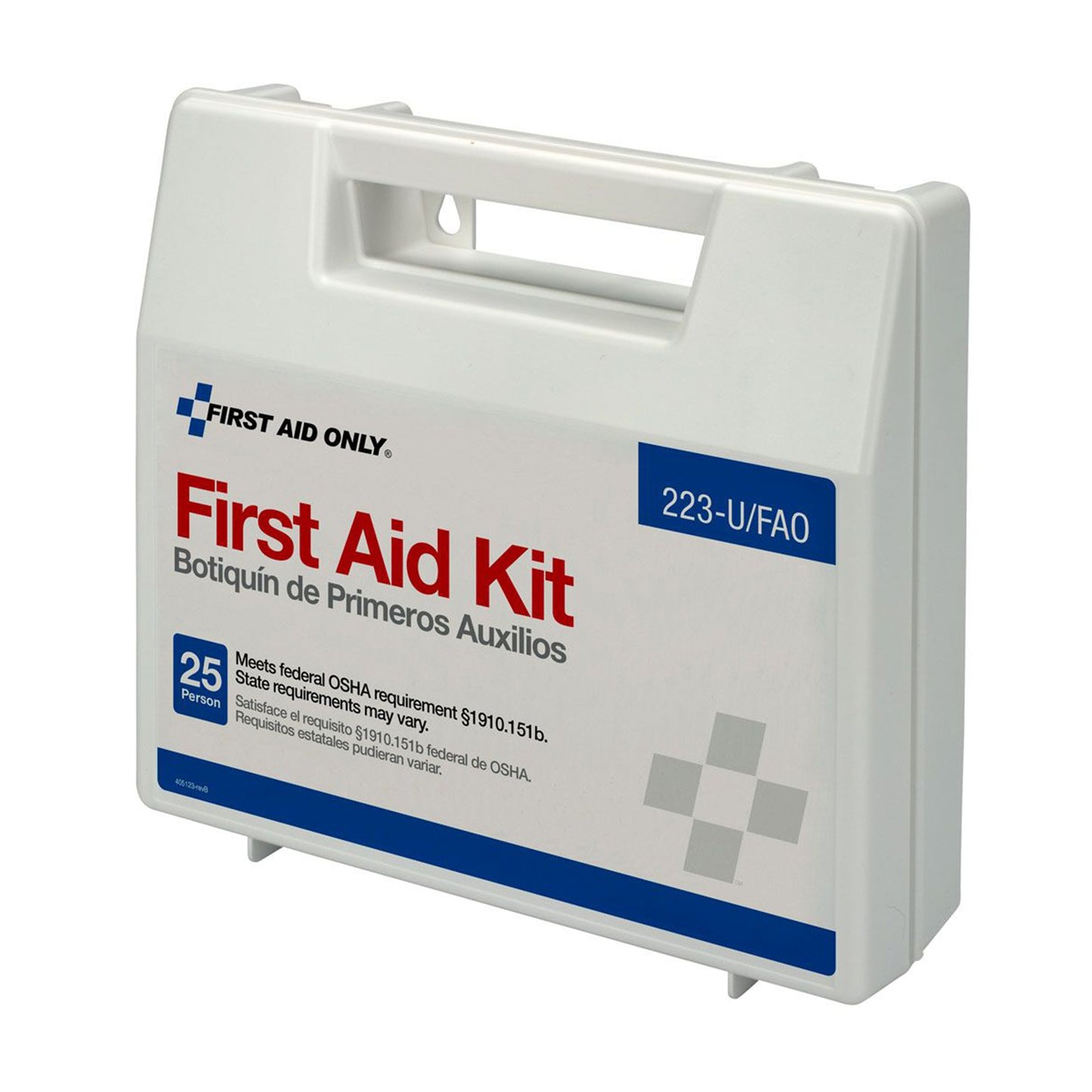 First Aid Only® First Aid Kit 25 Person Plastic Case (569353_CS)