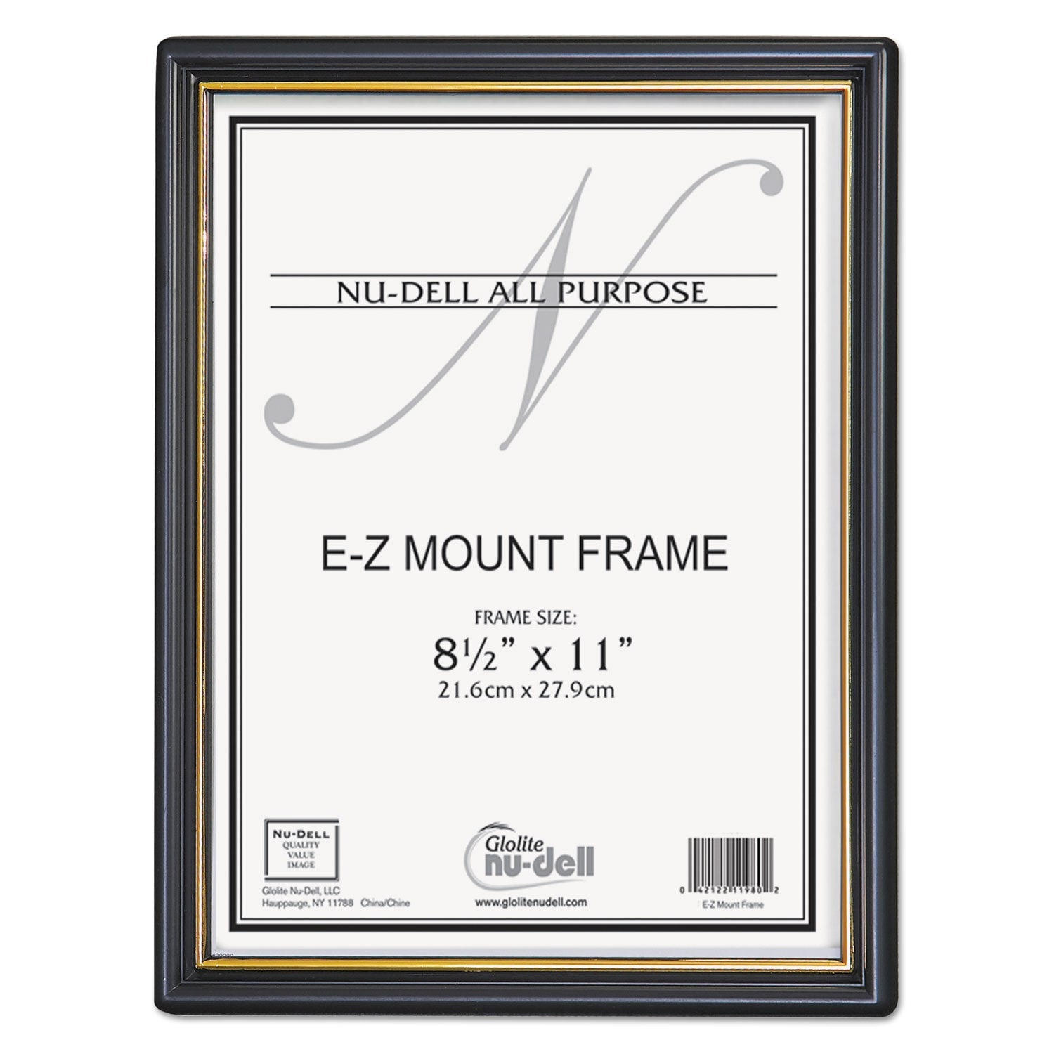 nudell-plastics-ez-mount-document-frame-with-trim-accent-num-nud11880_1
