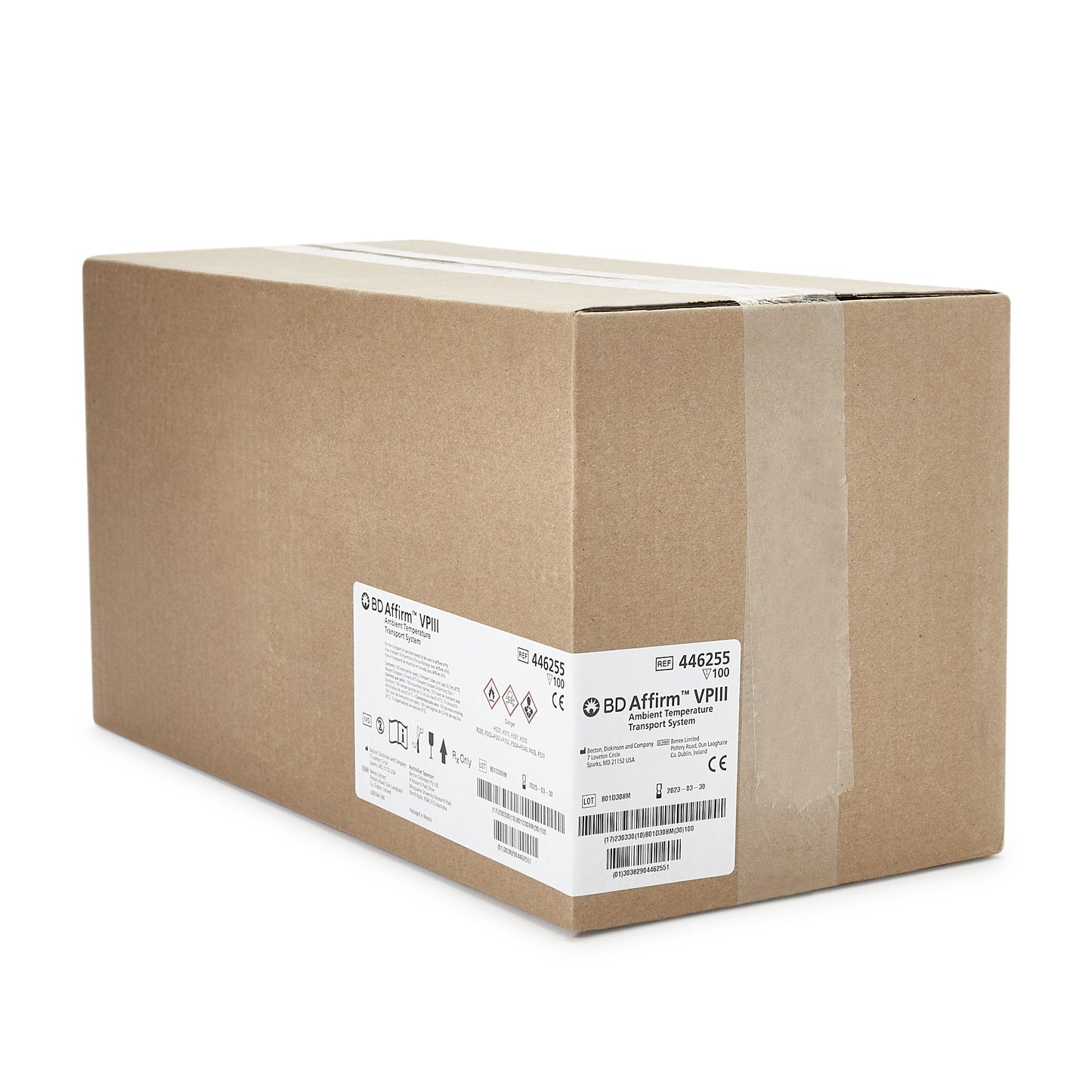 BD Affirm™ VPIII Specimen Collection and Transport Kit 0.3 mL Collection Tube Sterile (517859_BX)