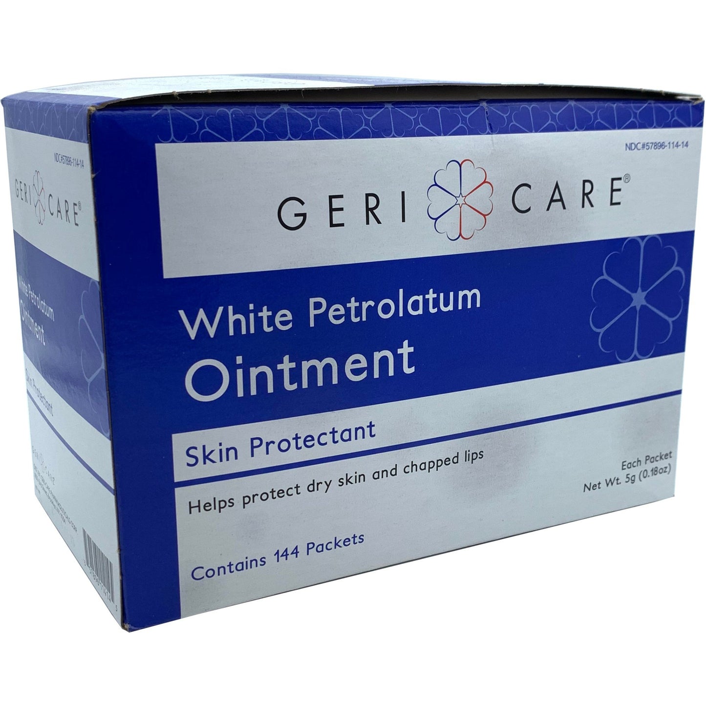 Geri-Care Petroleum Jelly 5 Gram Individual Packet NonSterile (1220891_BX)
