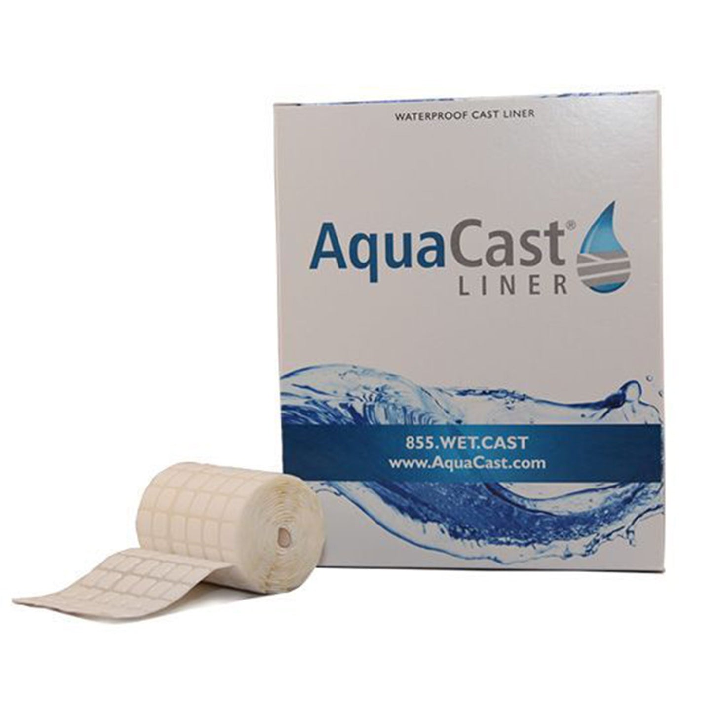 AquaCast® Cast Padding Adhesive / Waterproof 2 Inch X 1.8 Yard PTFE NonSterile (860733_BX)
