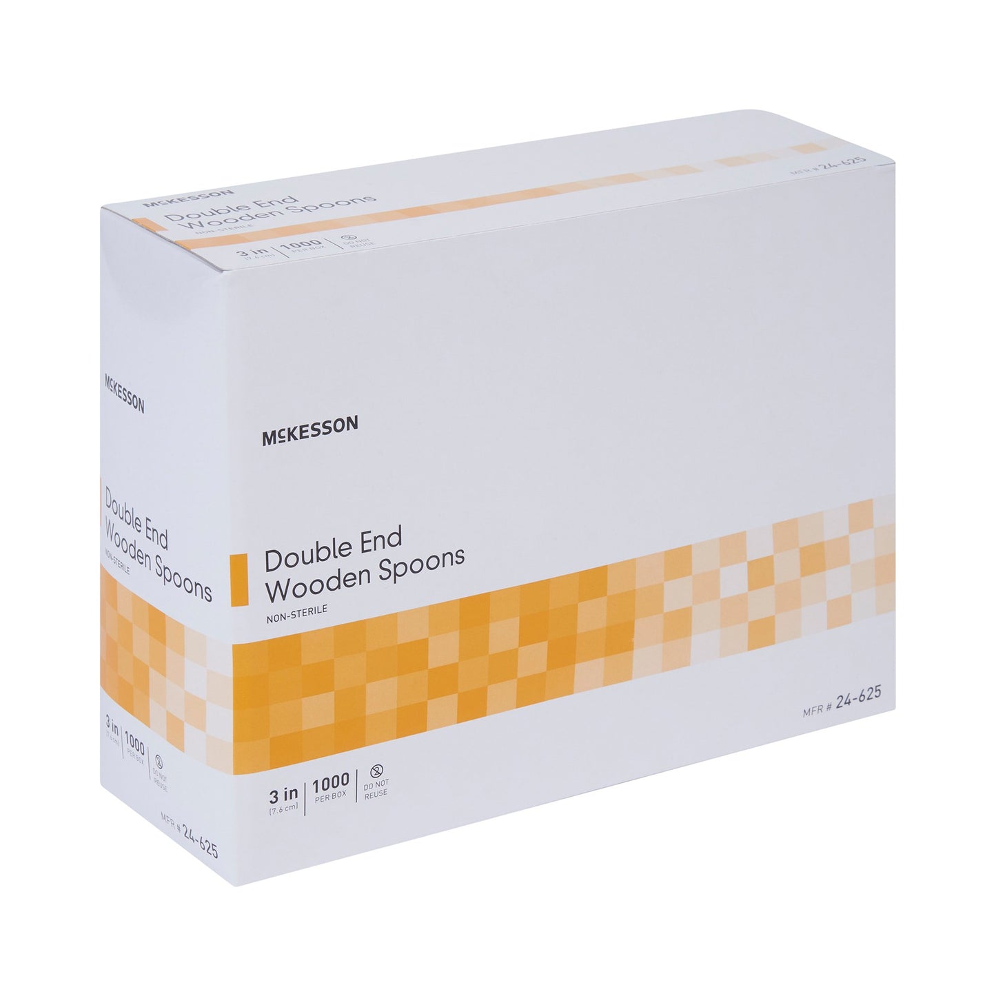McKesson Medical Spoon Double Ended Tan Wood (473482_CS)