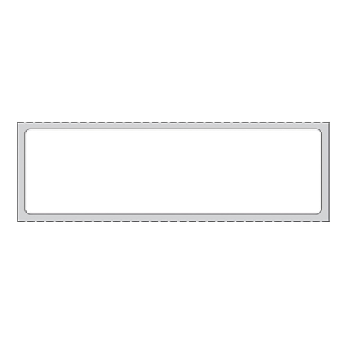 pdc® Blank Label Thermal Label White Paper 1 X 3-1/2 Inch (985343_CS)