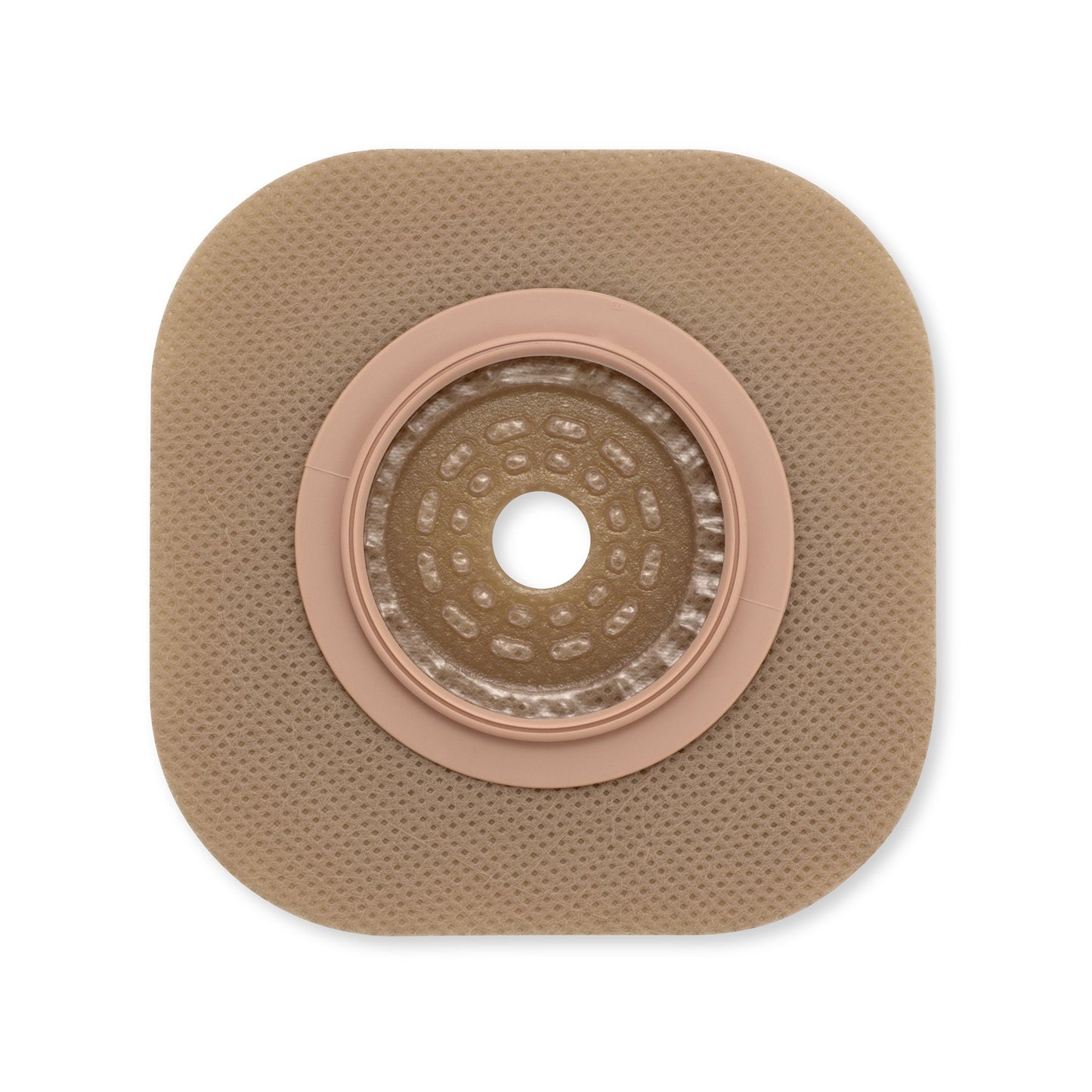 CeraPlus™ New Image™ Ostomy Barrier Trim to Fit, Extended Wear Without Tape 44 mm Flange Up to 1-1/4 Inch Opening 4 X 4 Inch (1009469_EA)