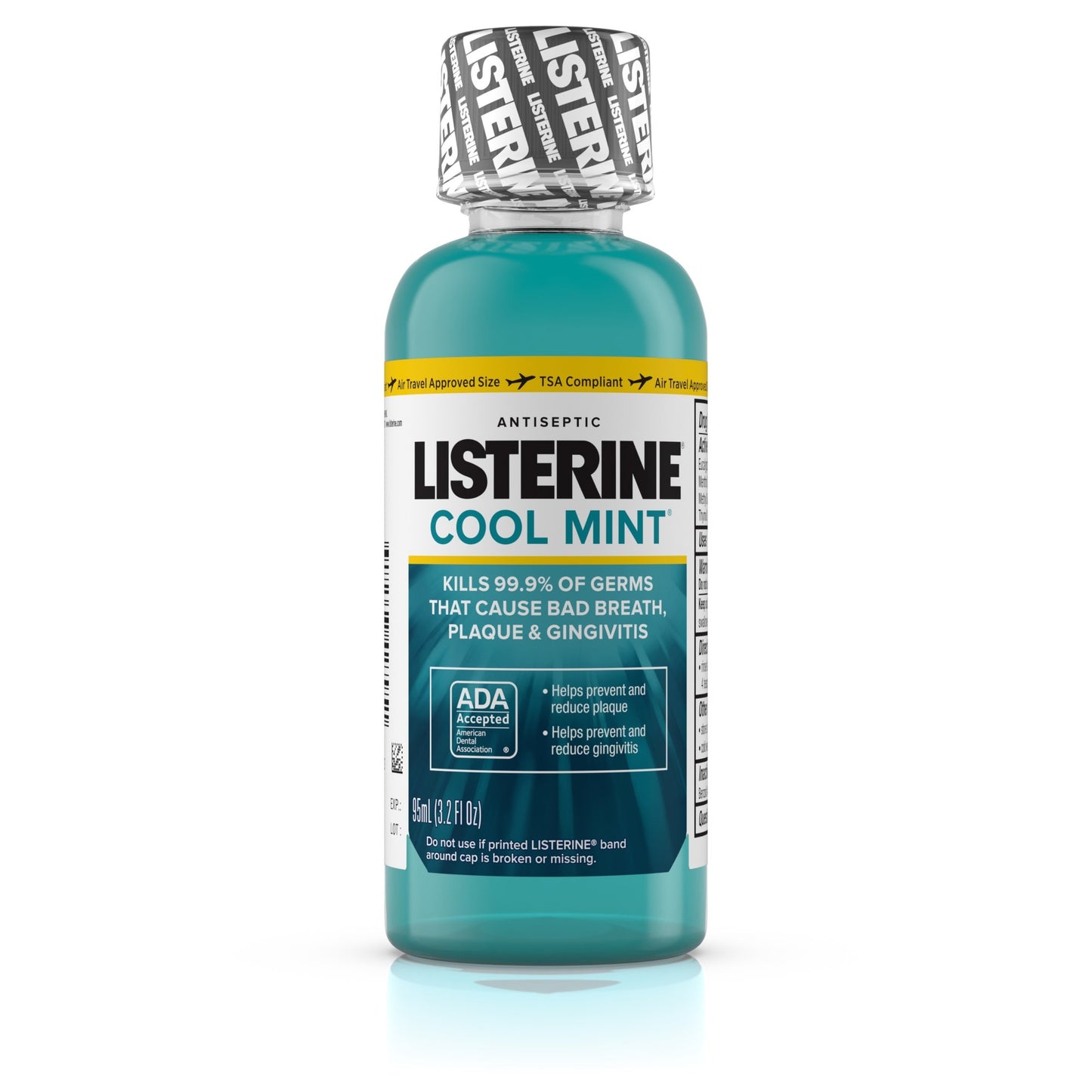 Listerine® Mouthwash 3.2 oz. Cool Mint Flavor (866430_CS)