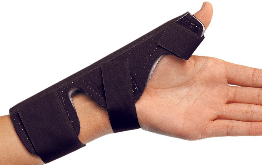 ProCare® Thumb Splint One Size Fits Most Hook and Loop Closure Left or Right Hand Beige (286398_EA)