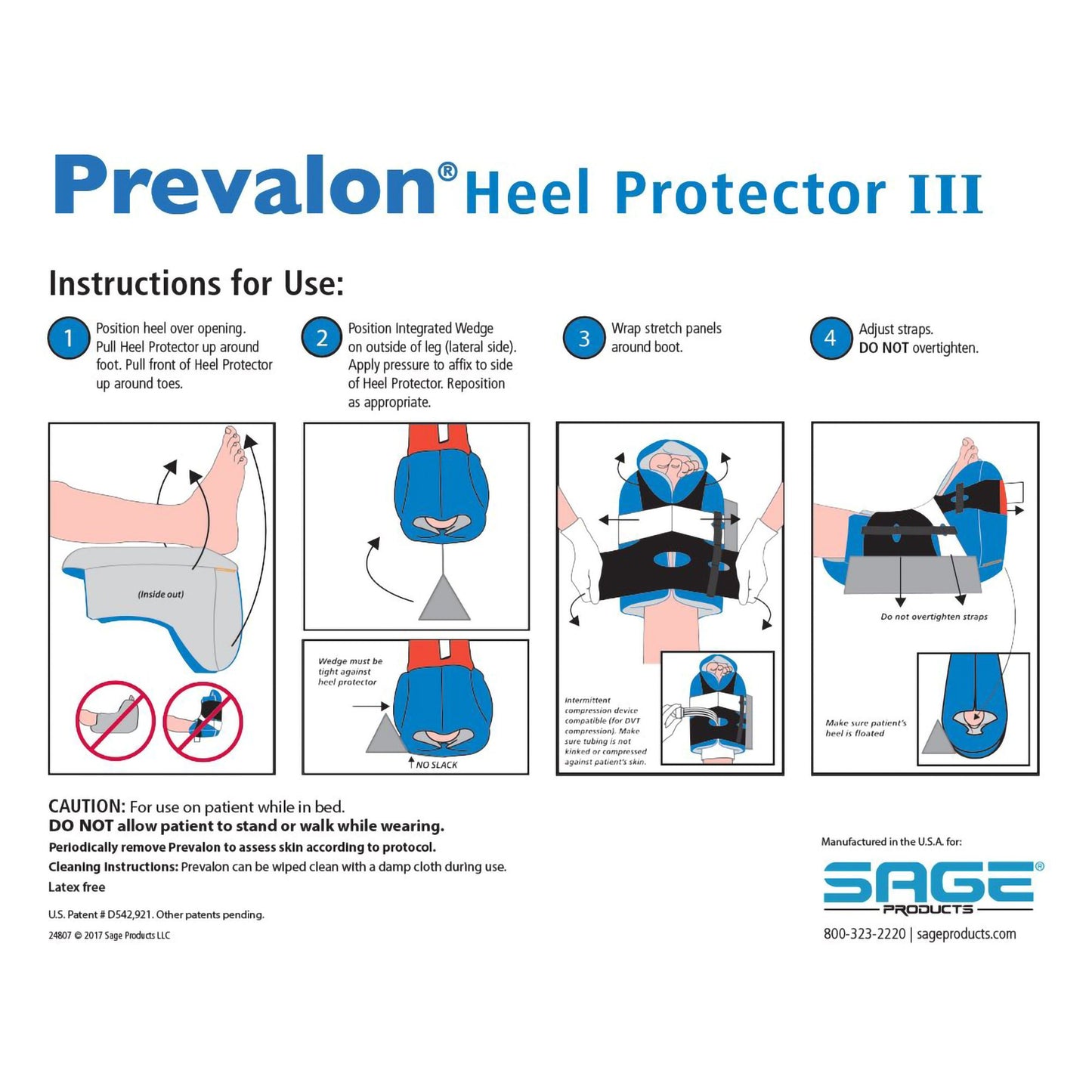 Prevalon® Heel Protection Boot with Wedge One Size Fits Most (681762_EA)