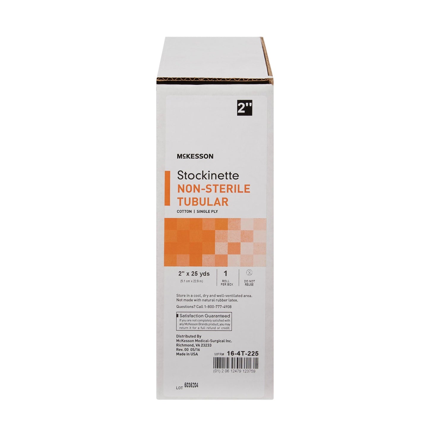 McKesson Stockinette Tubular 2 Inch X 25 Yard Cotton NonSterile (457629_RL)