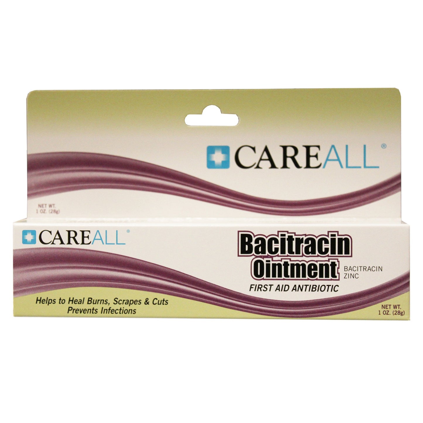 CareALL® First Aid Antibiotic Bacitracin Ointment 1 oz. Tube (874273_BX)