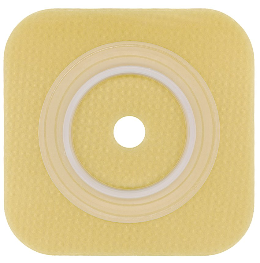 Sur-Fit Natura® Ostomy Barrier Trim to Fit, Extended Wear Durahesive® Without Tape 57 mm Flange Sur-Fit® Natura® System Hydrocolloid 1-3/8 to 1-3/4 Inch Opening 4 X 4 Inch (461911_EA)