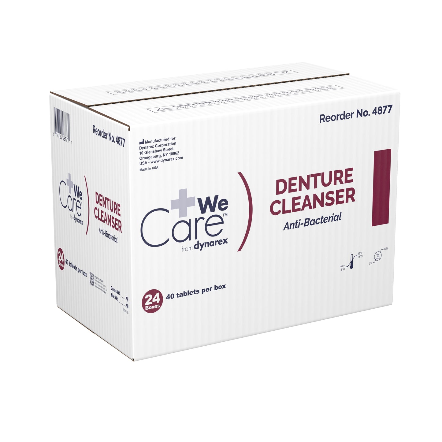 We Care™ from Dynarex® Denture Cleaner We Care™ from Dynarex® (826983_BX)