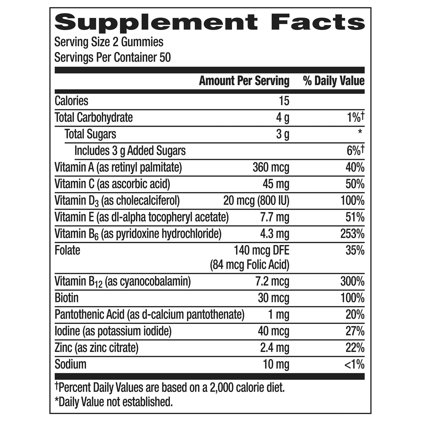 Centrum® Men Multivitamin Supplement Gummy 100 per Bottle Fruit Flavor (1230539_BT)