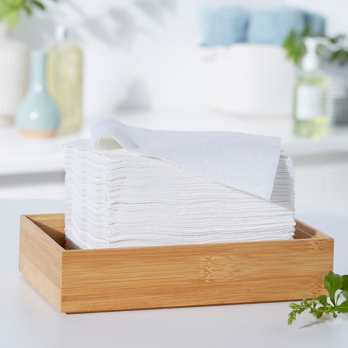 McKesson Washcloth 10 X 13 Inch White Disposable (762730_CS)