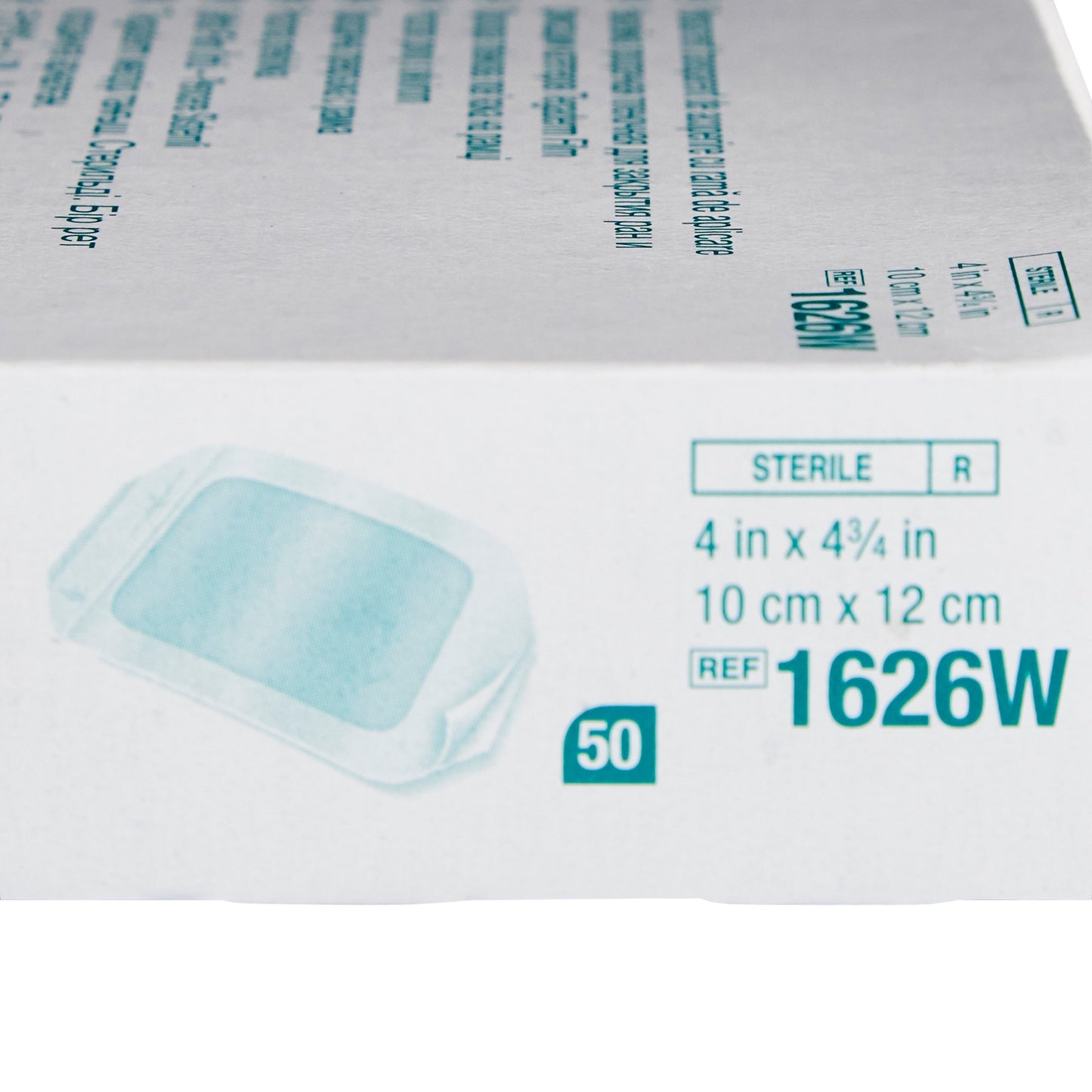 3M™ Tegaderm™ Transparent Film Dressing 4 X 4-3/4 Inch Frame Style Delivery Rectangle Sterile (121652_BX)