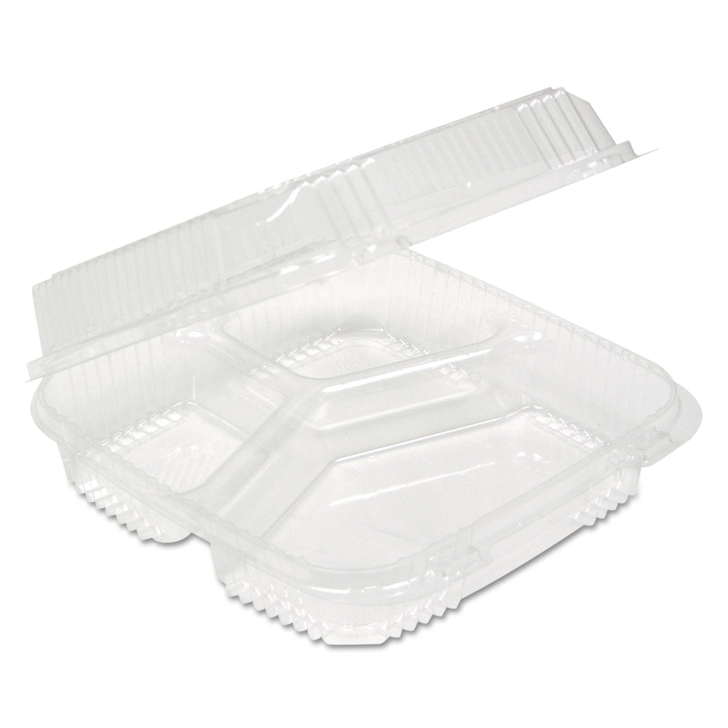 pactiv-evergreen-clearview-smartlock-hinged-lid-container-3-compartment-5-oz-14-oz-8-2-x-8-34-x-2-91-clear-plastic-200-carton-pctyci81123_2