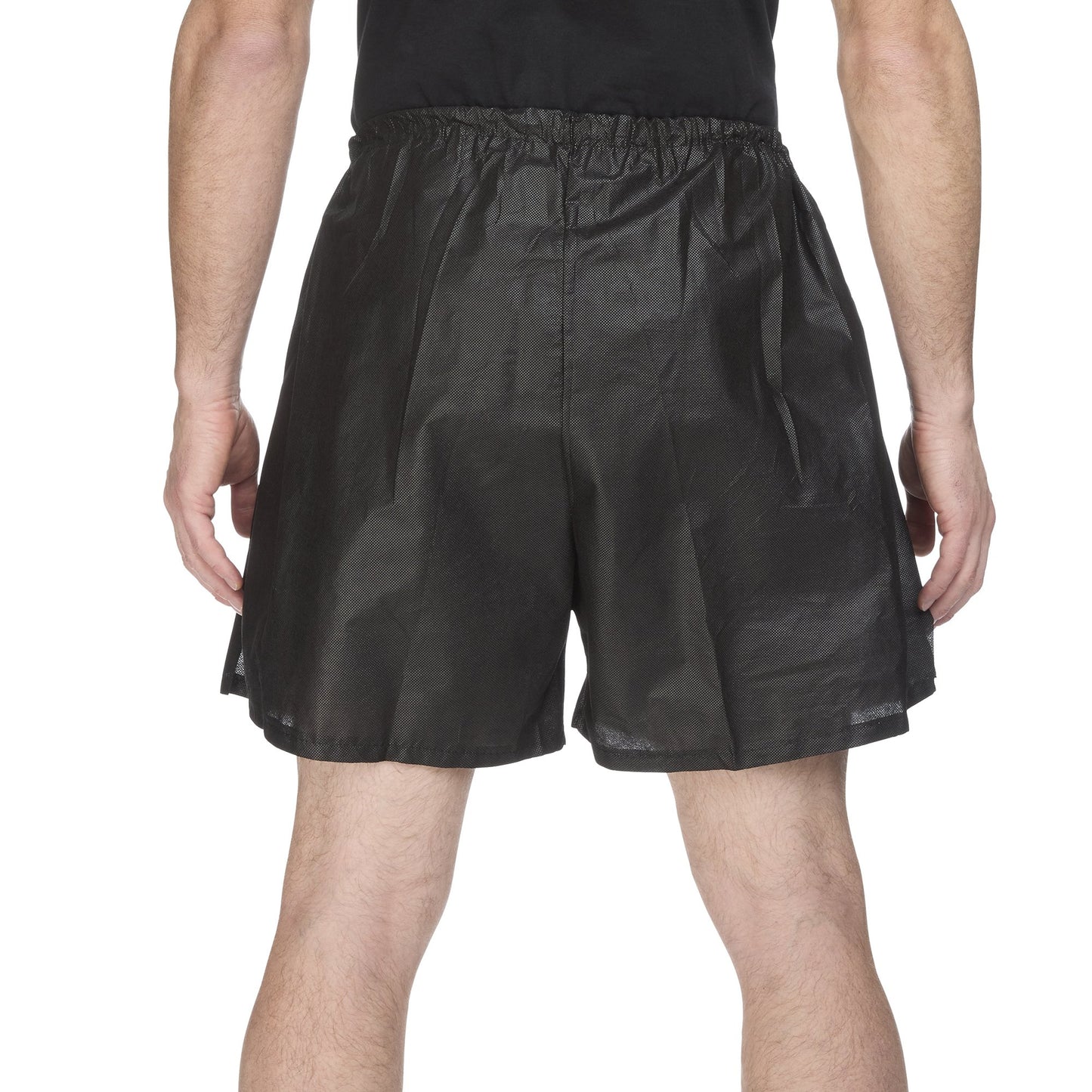 Reflections™ Exam Shorts Large / X-Large Black Spunbond Polypropylene Adult Disposable (776037_CS)