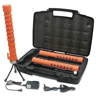 Aervoe Super Road Flares, Baton, Rechargeable, Red (205-1158)