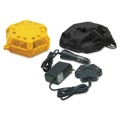 Aervoe Universal Road Flares, Rechargeable, Yellow, 2lb (205-1164)