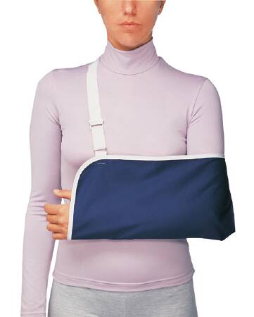 Procare® Deep Pocket Economy Arm Sling Slide Buckle Closure / Hook and Loop Strap Closure Large (410178_EA)