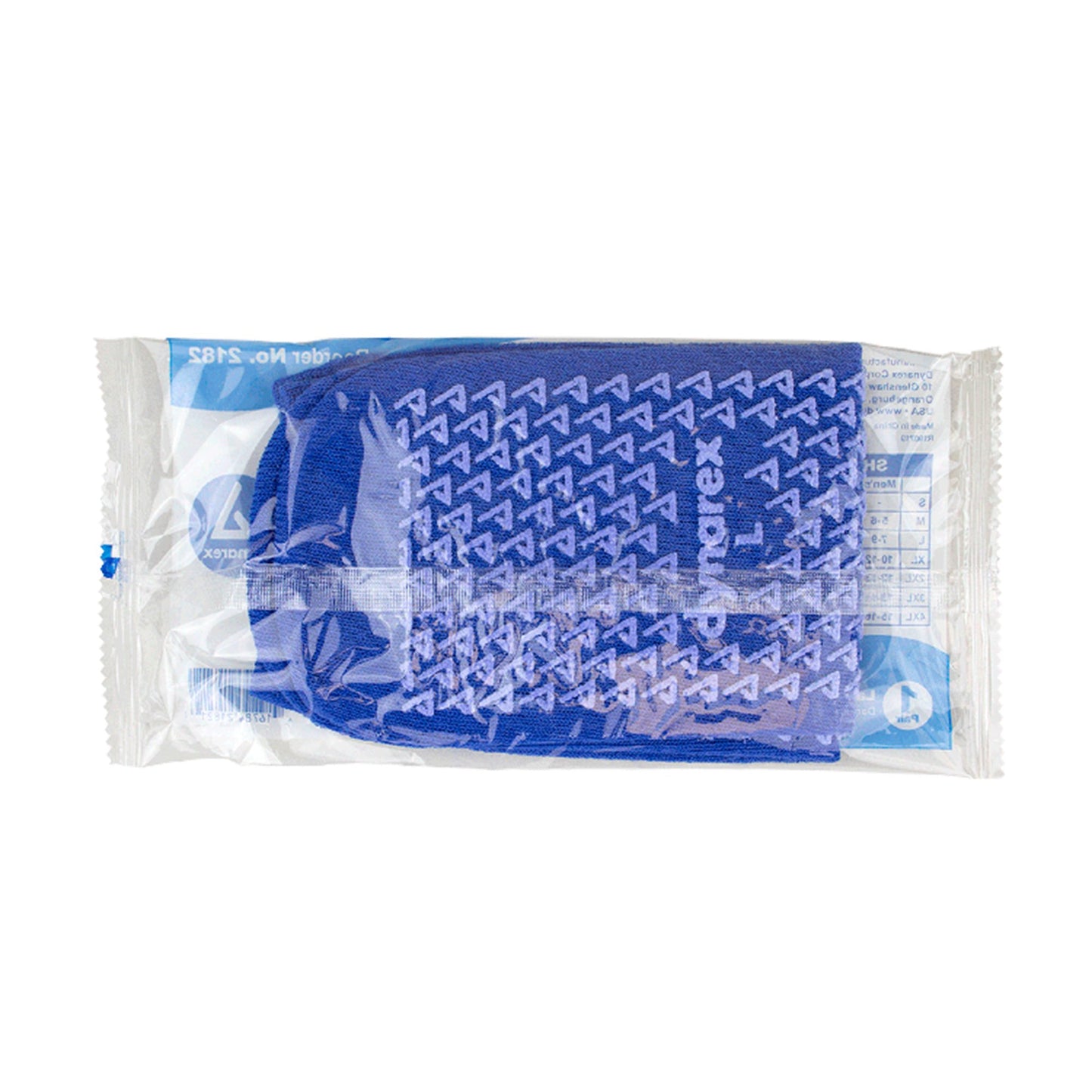 Dynarex Slipper Socks Unisex Adult Large Single Tread Single Patient Use Blue (826645_CS)