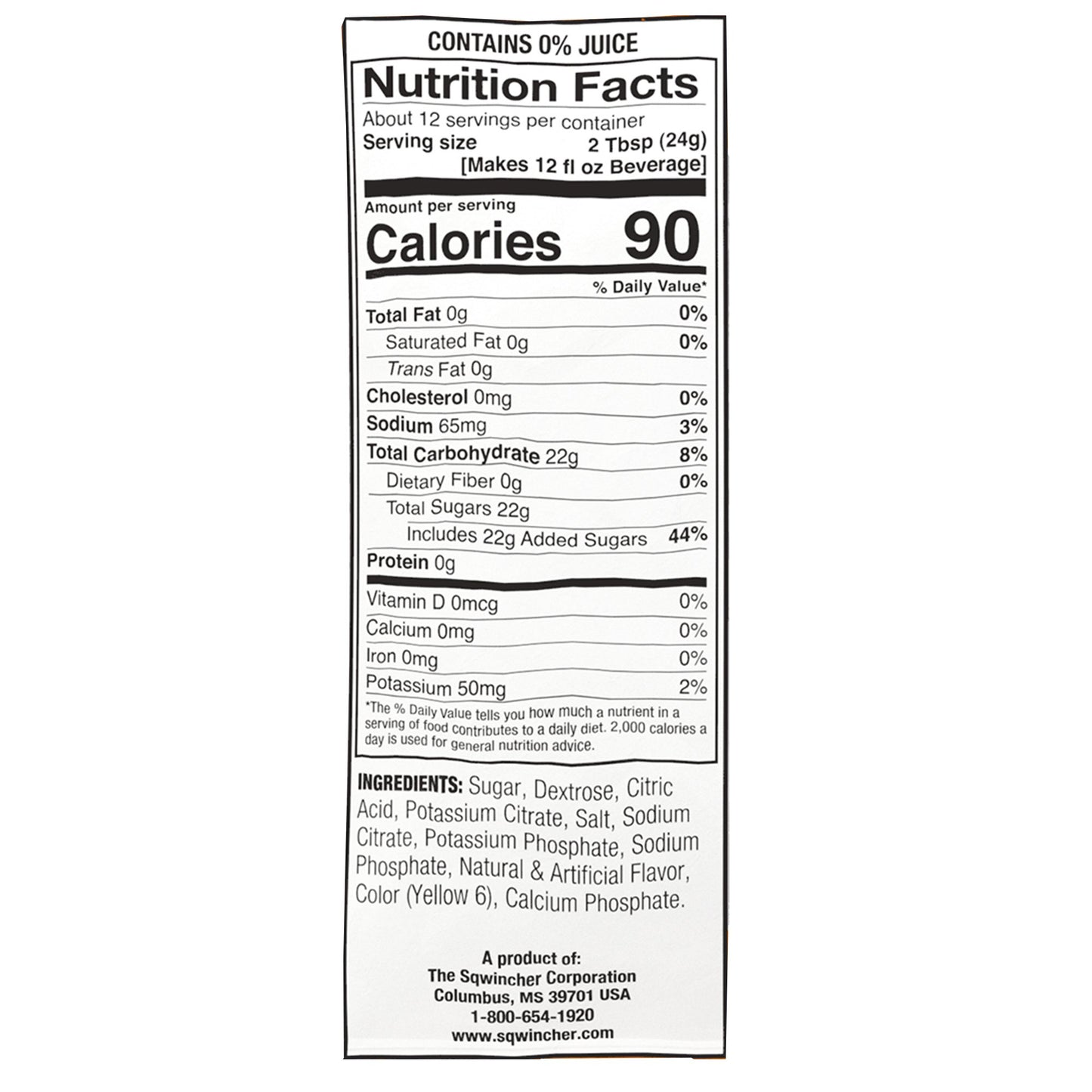 Sqwincher® Powder Pack® Oral Electrolyte Solution Orange Flavor 9.53 oz. Electrolyte (1057724_CS)