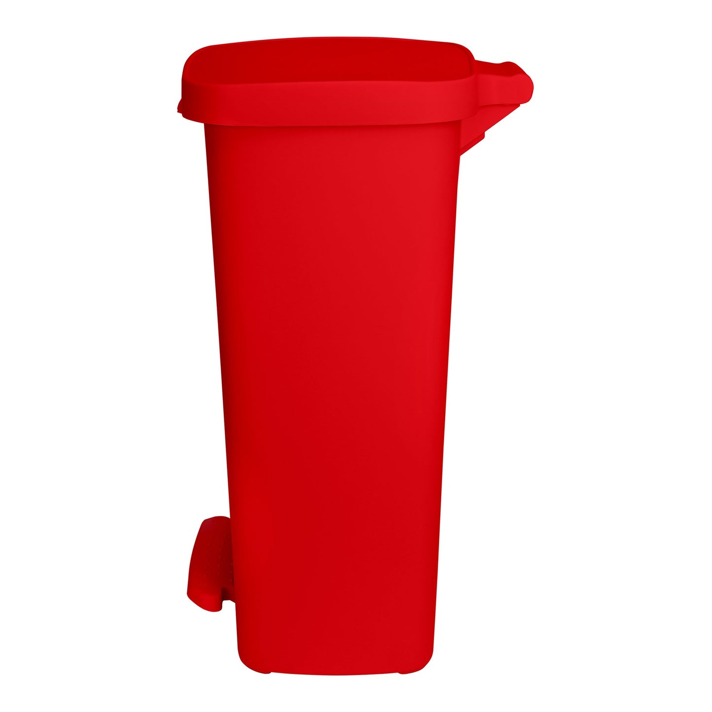 McKesson Trash Can 52 Quart / 13 gal. Red Plastic Rectangular (1223702_EA)