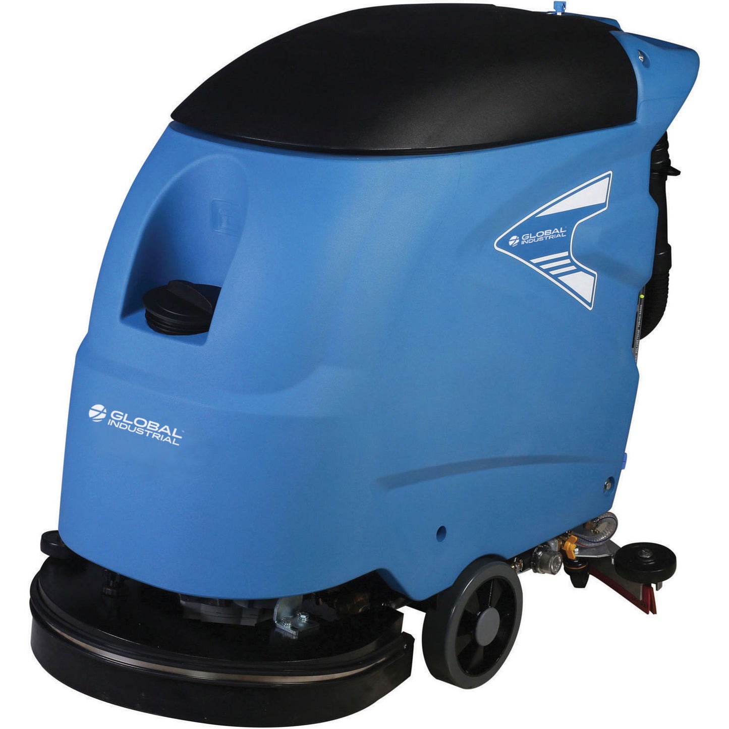 Global Industrial Electric Walk-Behind Auto Floor Scrubber, 18" Cleaning Path (WB641250)