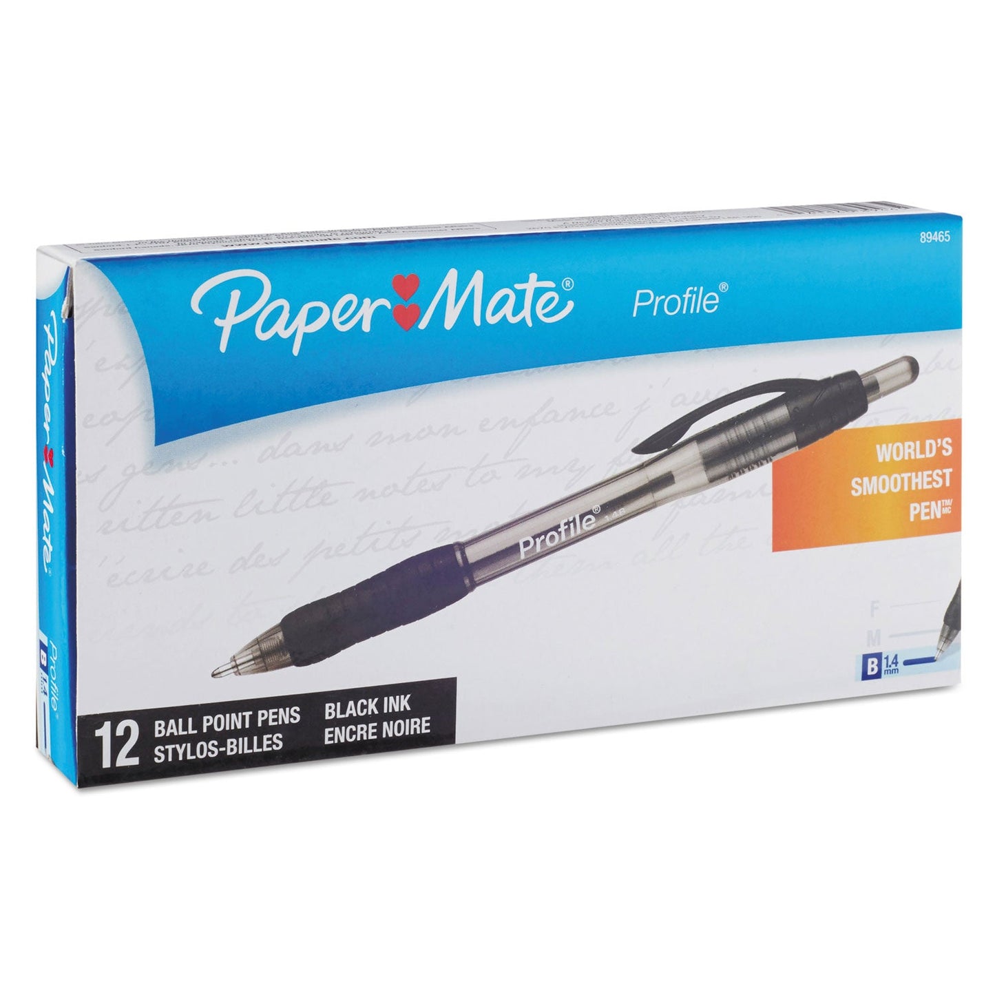 paper-mate-r-profile-ballpoint-pen-retractable-bold-1-4-mm-black-ink-translucent-black-barrel-dozen-pap89465a_1