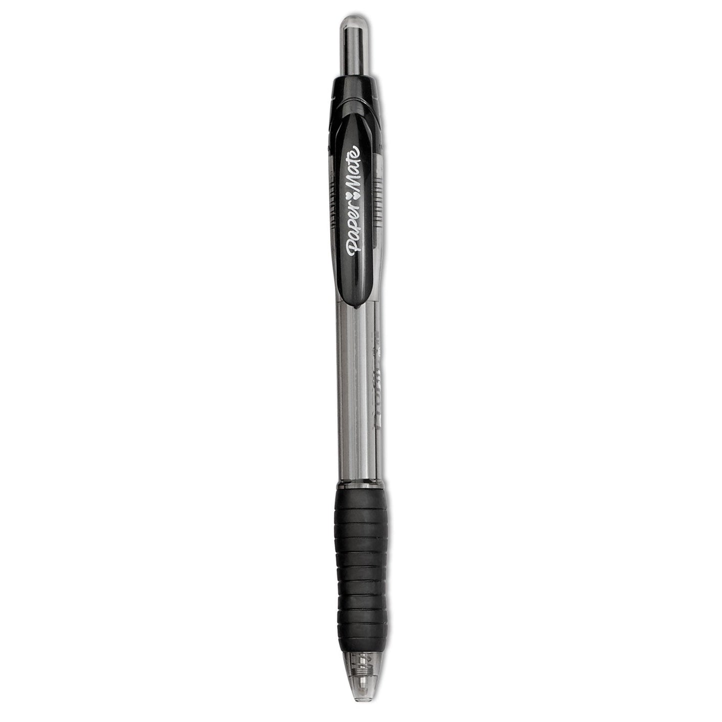paper-mate-r-profile-ballpoint-pen-retractable-bold-1-4-mm-black-ink-translucent-black-barrel-dozen-pap89465a_3