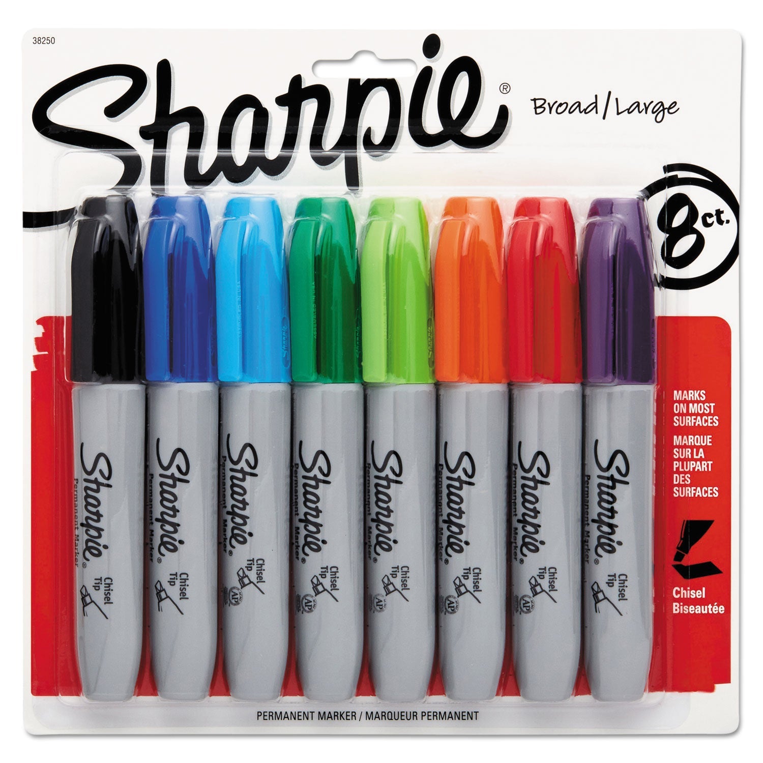 sharpie-r-chisel-tip-permanent-marker-medium-chisel-tip-assorted-colors-8-set-san38250ppa_1