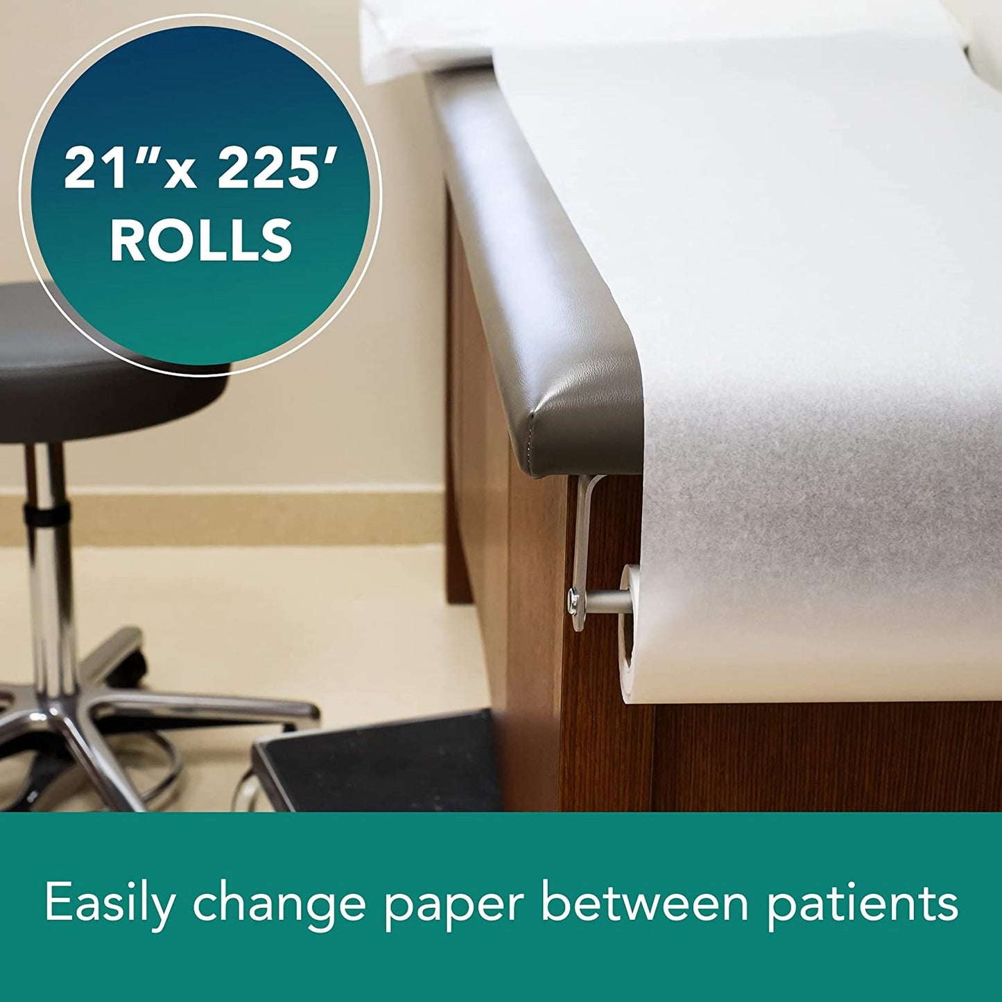 Tidi® Everyday Table Paper 21 Inch Width 225 Foot Length White Smooth (476737_EA)