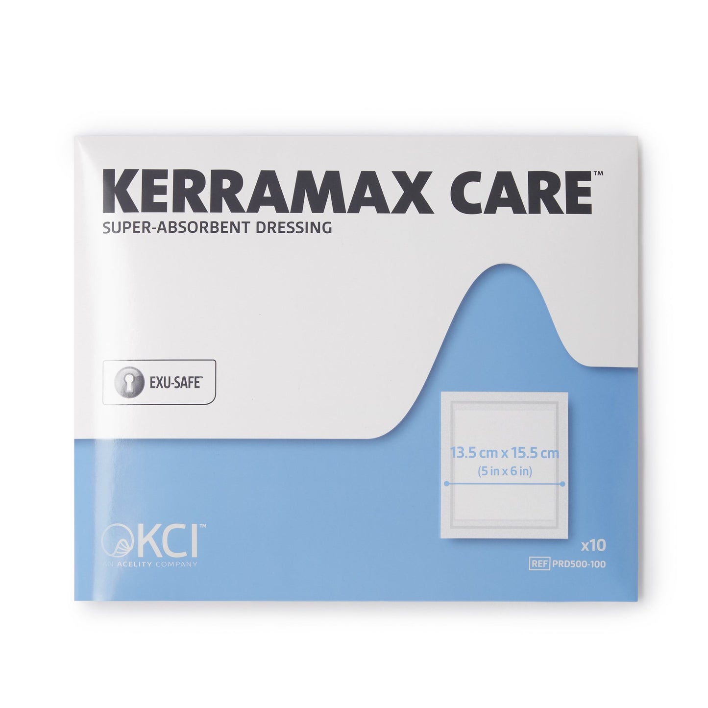 KerraMax Care® Super Absorbent Dressing 5 X 6 Inch Rectangle (1189373_EA)
