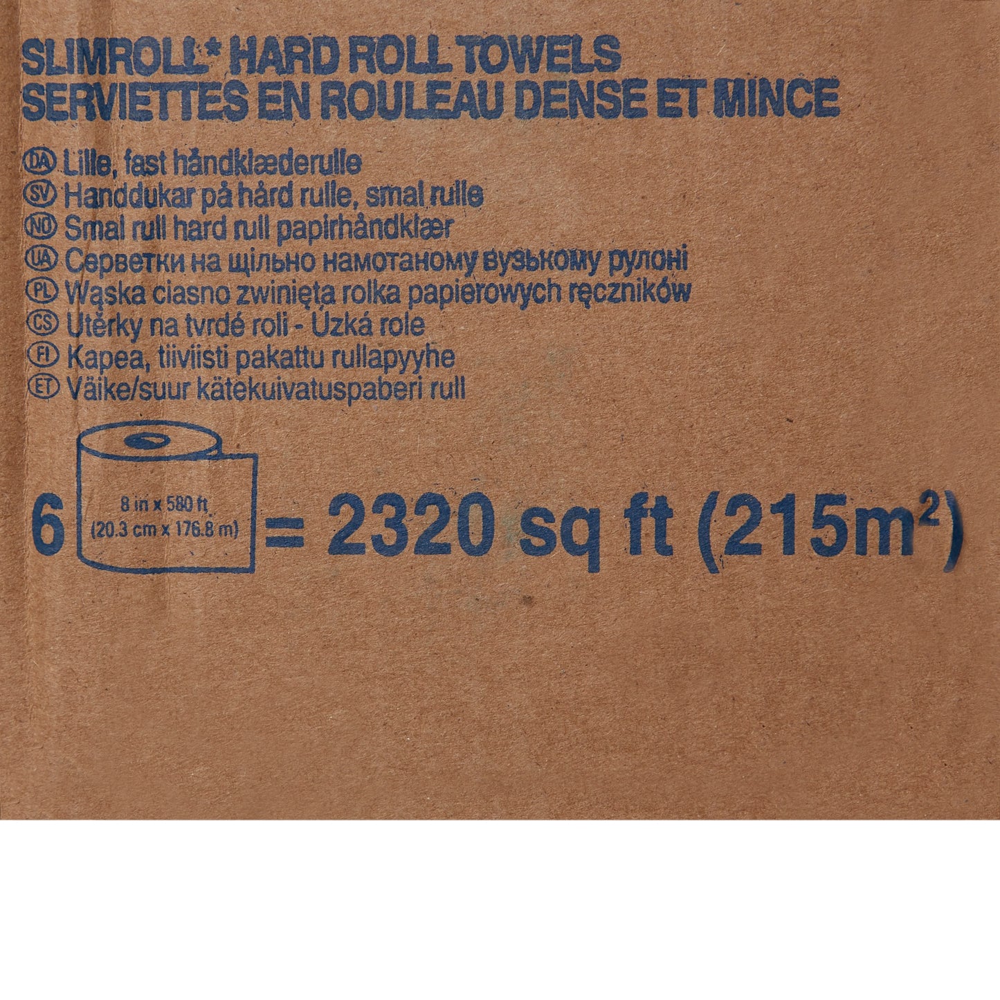 Scott® Slimroll® Paper Towel Roll 8 Inch X 580 Foot (740536_CS)