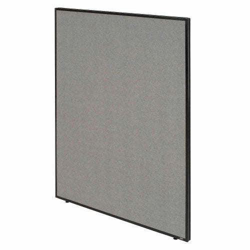 Interion Office Partition Panel, 48-1/4"W x 96"H, Gray (WB695789GY)