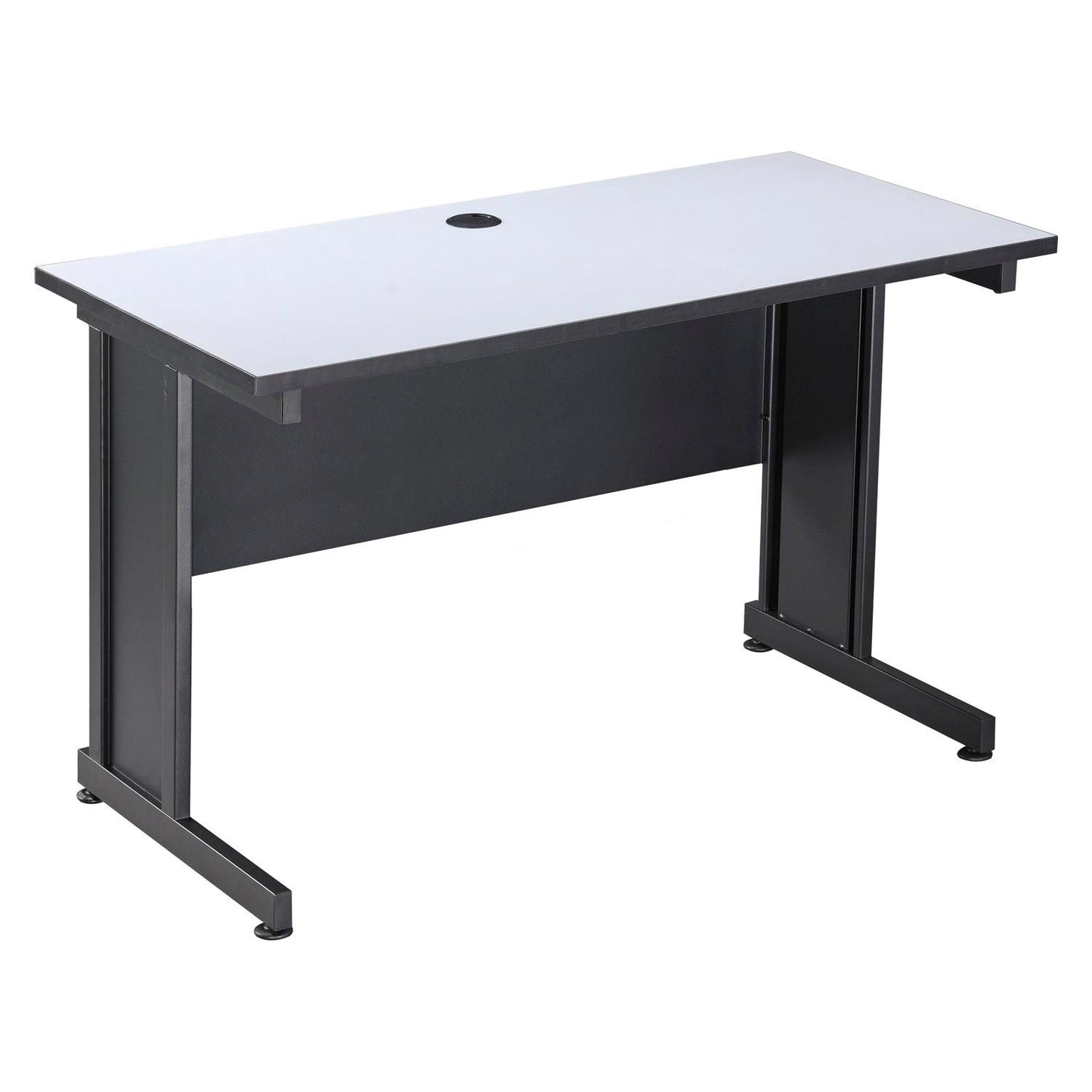Interion Traditional Office Desk, 48"W x 24"D x 30"H, Gray (WB240344GY)