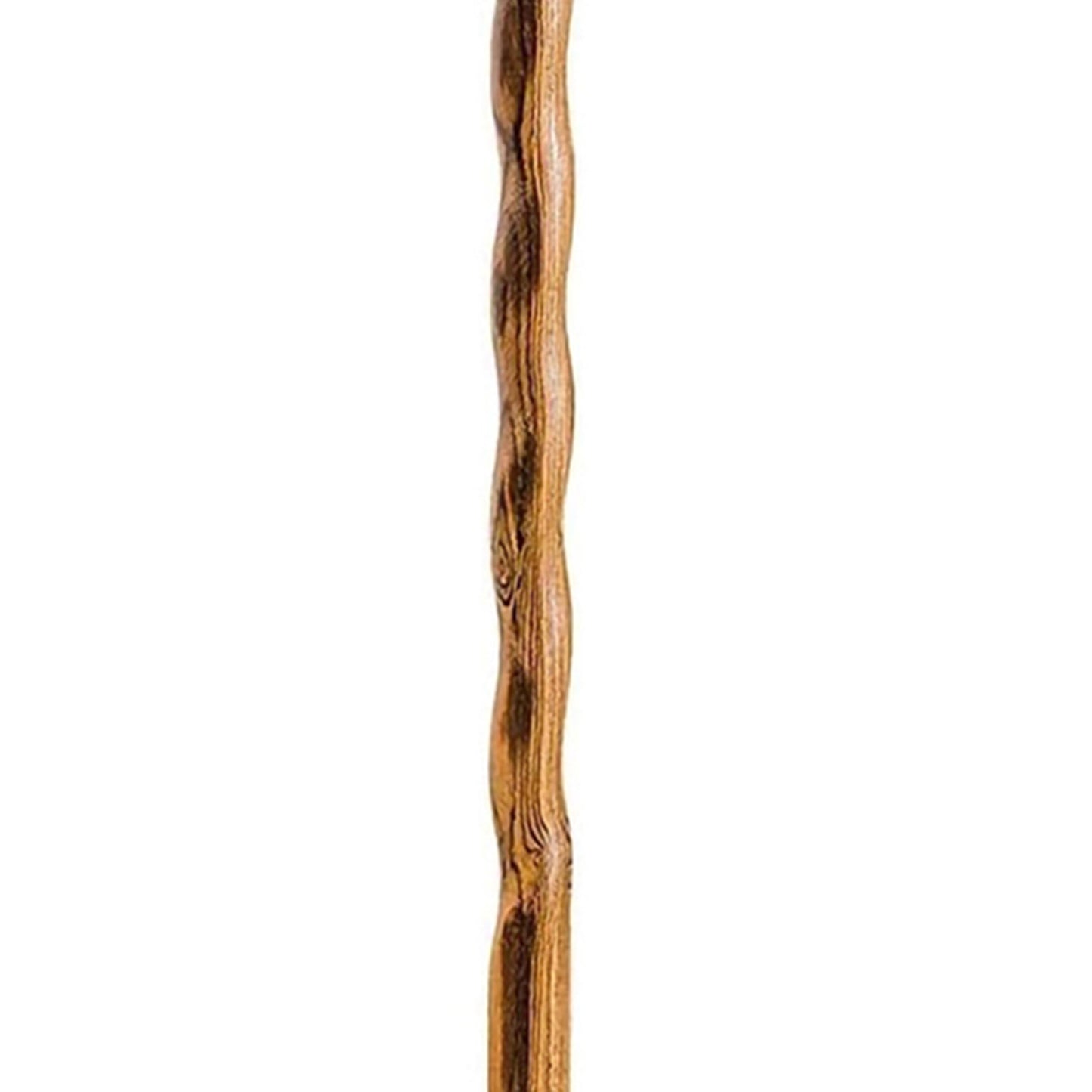 Brazos™ Twisted T-Handle Cane Wood 37 Inch Height Brown (1229018_EA)