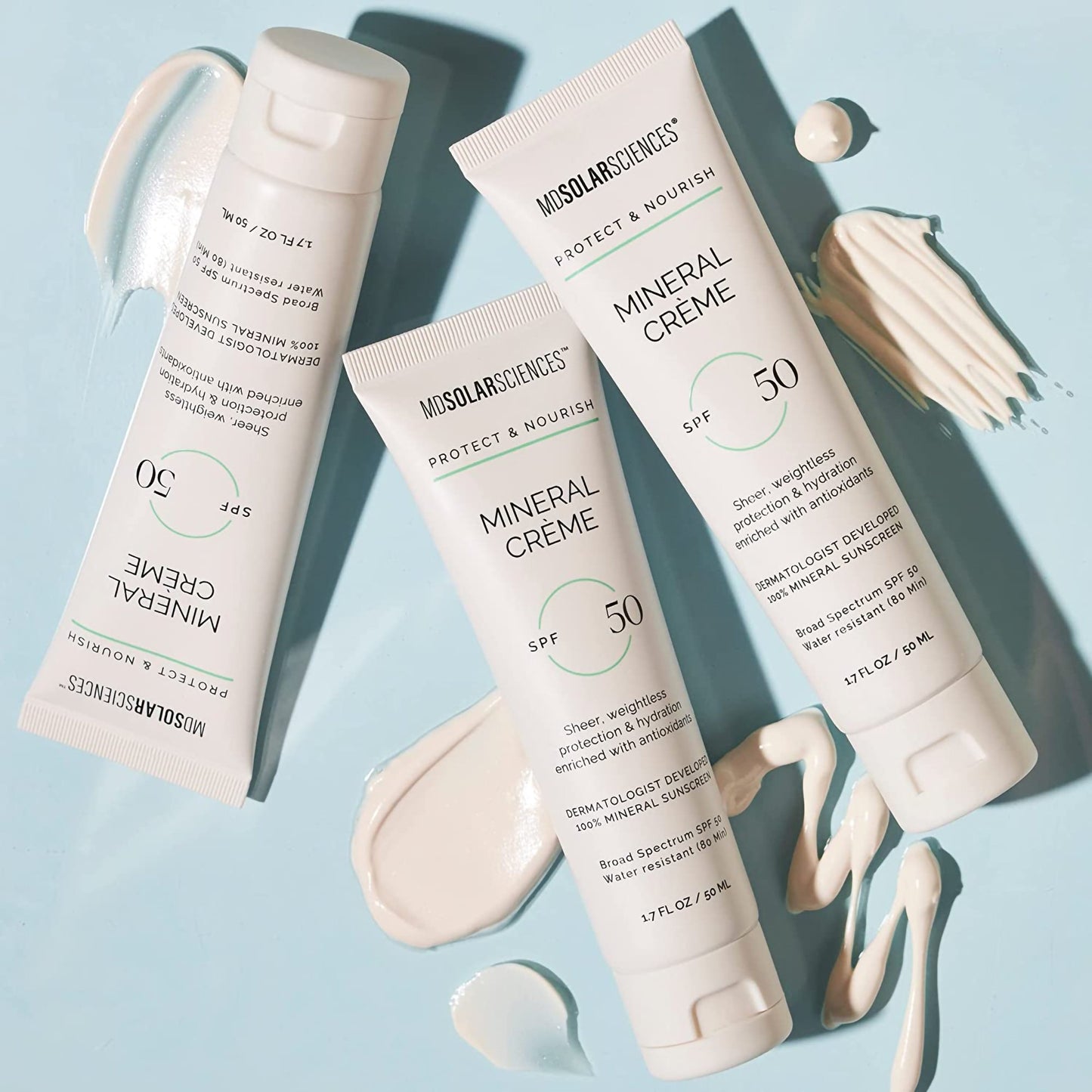 MDSolarsciences™ Mineral Crème Sunscreen SPF 50 Cream 3.4 oz. Tube (1230955_EA)