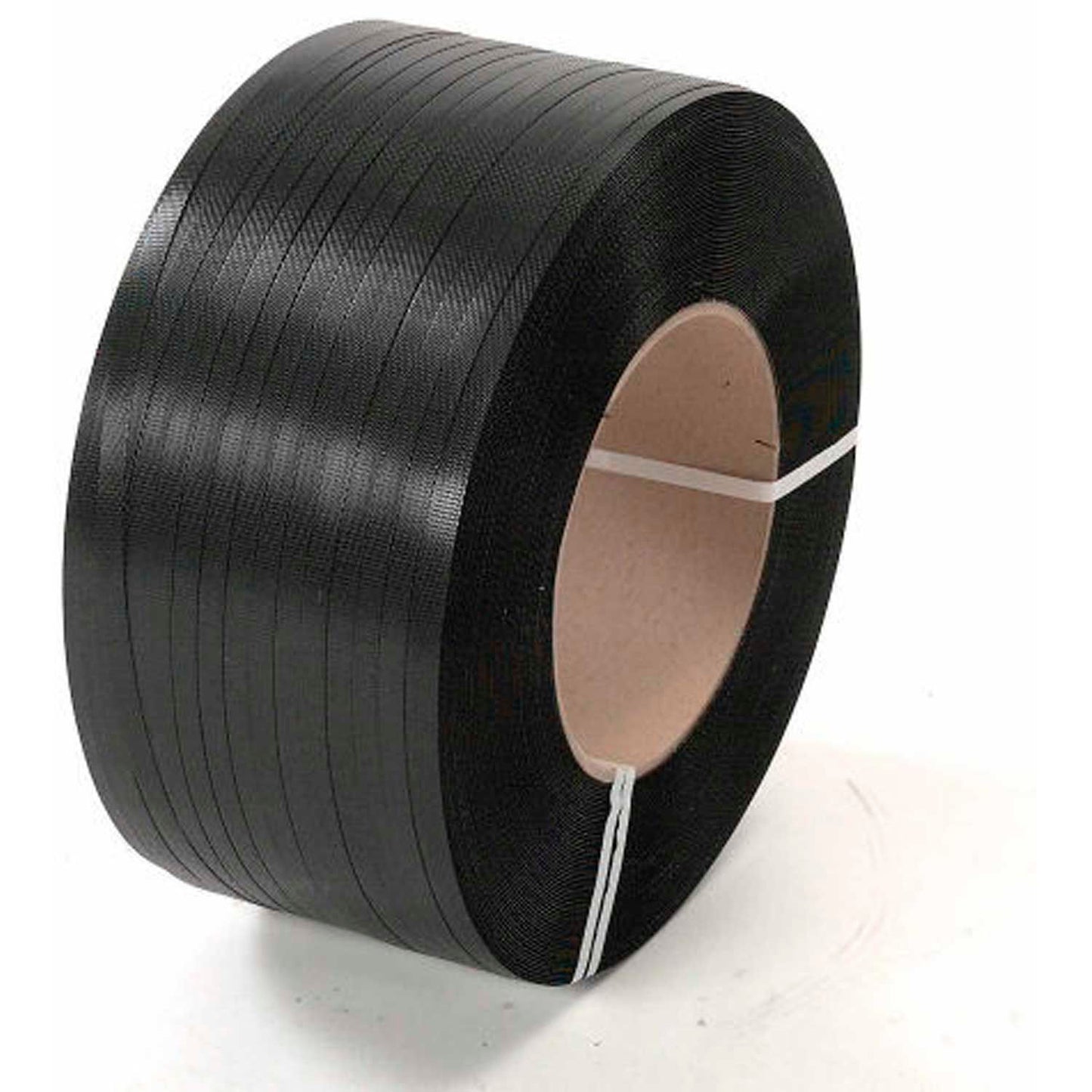 Global Industrial Polyester Strapping, 1/2"W x 5800'L x 0.025" Thick, Black (WB652675)