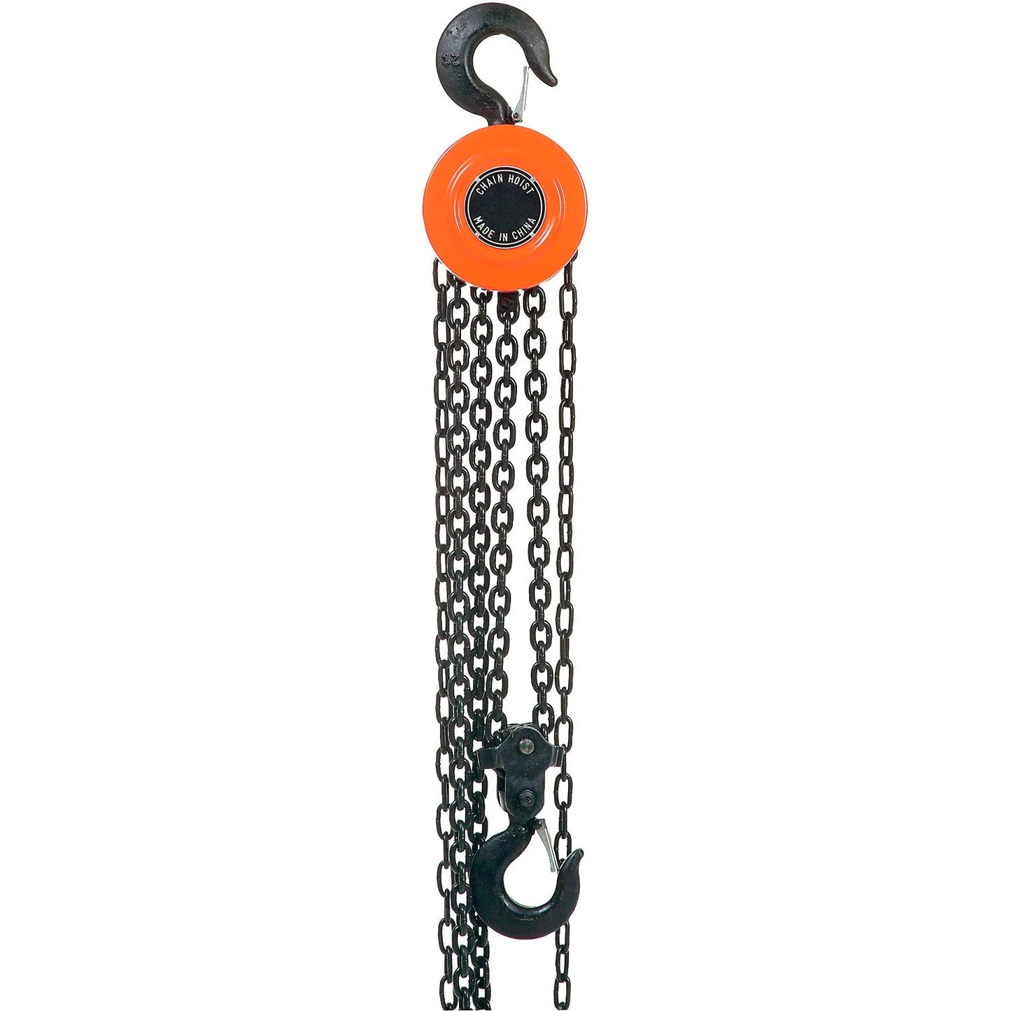 Global Industrial Manual Chain Hoist 10 Foot Lift 2,000 Pound Capacity (WB241638)