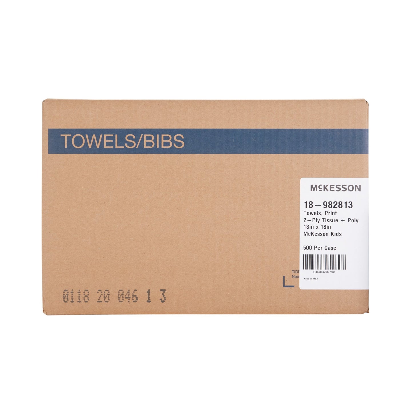 McKesson Procedure Towel 13 W X 18 L Inch Kids Print NonSterile (489531_CS)