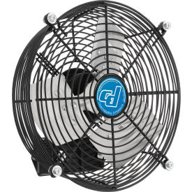 Global Industrial Continental Dynamics 10" Direct Drive Exhaust Fan, 1 Speed, 1500 CFM, 1/30 HP (WB246506)