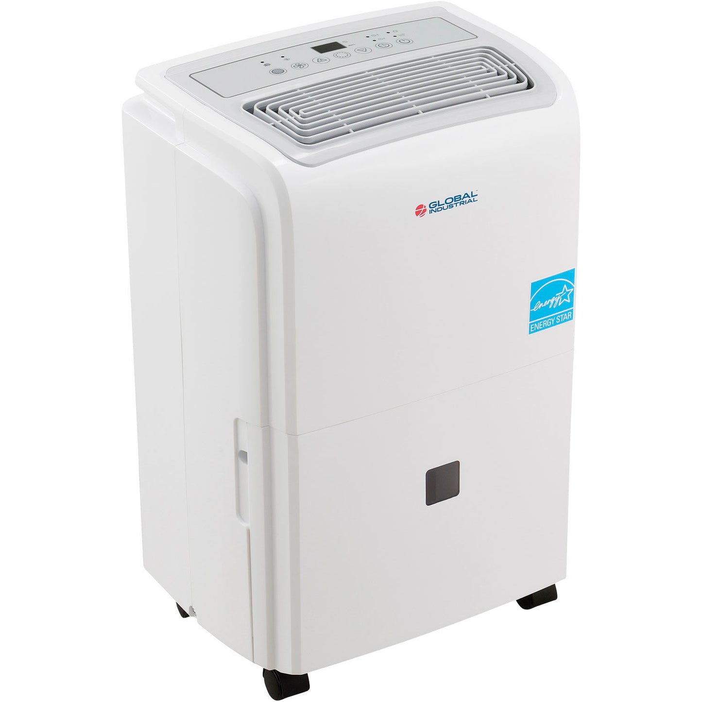 Global Industrial Portable Dehumidifier w/ Pump & WiFi, Energy Star, 50 Pint (WB246735)