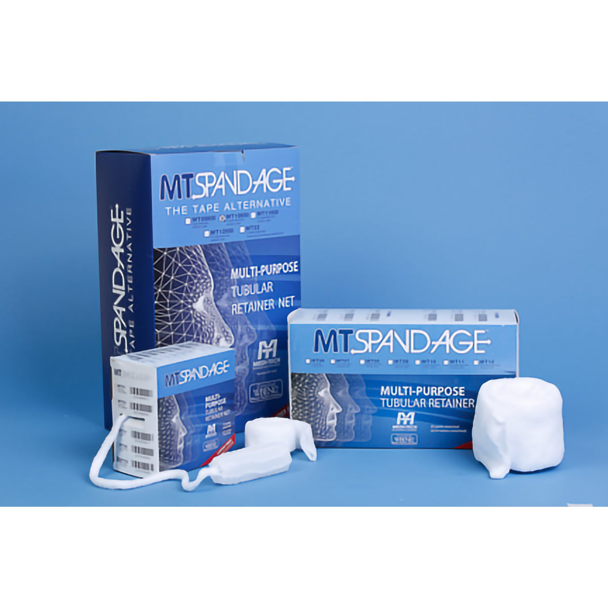 MT Spandage™ Elastic Net Retainer Dressing Tubular Elastic 25 Yard Size 2 White Small Hand / Arm / Leg / Foot NonSterile (414142_EA)