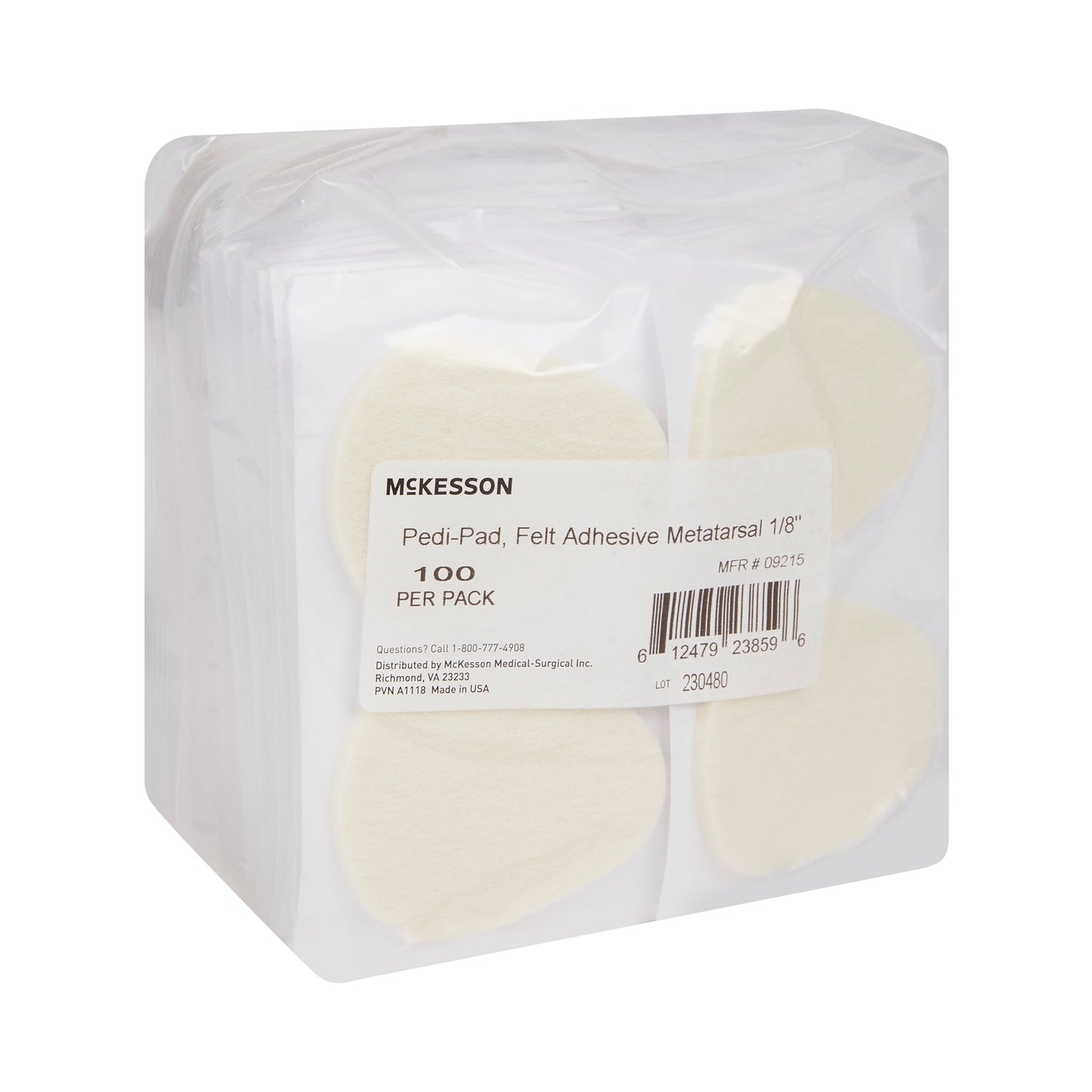McKesson Protective Pad Size 106 - Large Adhesive Foot (1089519_PK)
